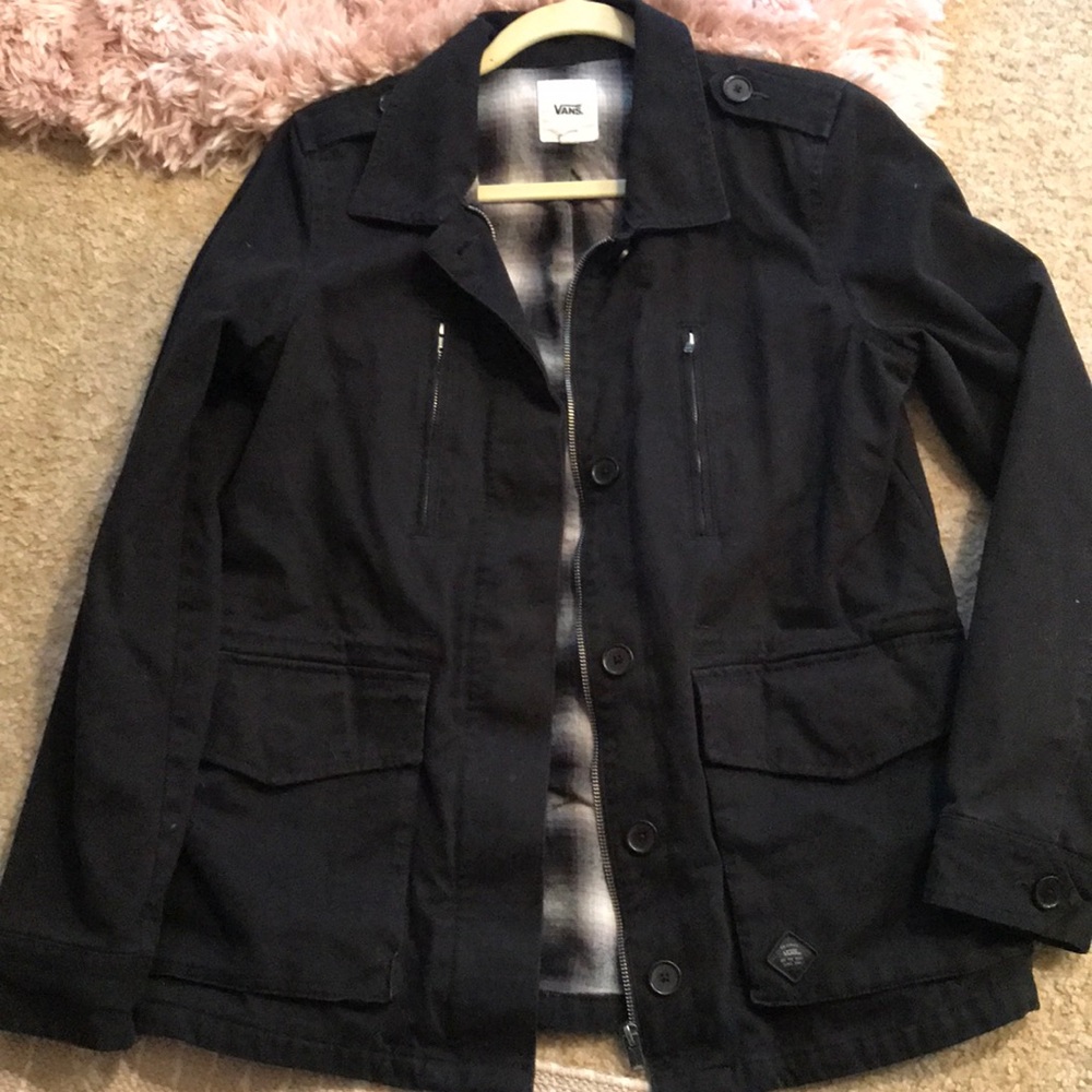 Flannel-lined Vans Jacket